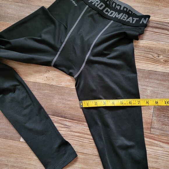 Nike Pro Combat Athletic Compression Pants Black Dri-Fit Women’s Small Athletic - Picture 4 of 9